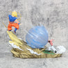 21cm Dragon Ball Z Buu vs Goku Model Super Saiyan Genki Bomb Action Figure Model Pvc Statue Doll Collection Model Toys Gift Dragon Ball Action Figure