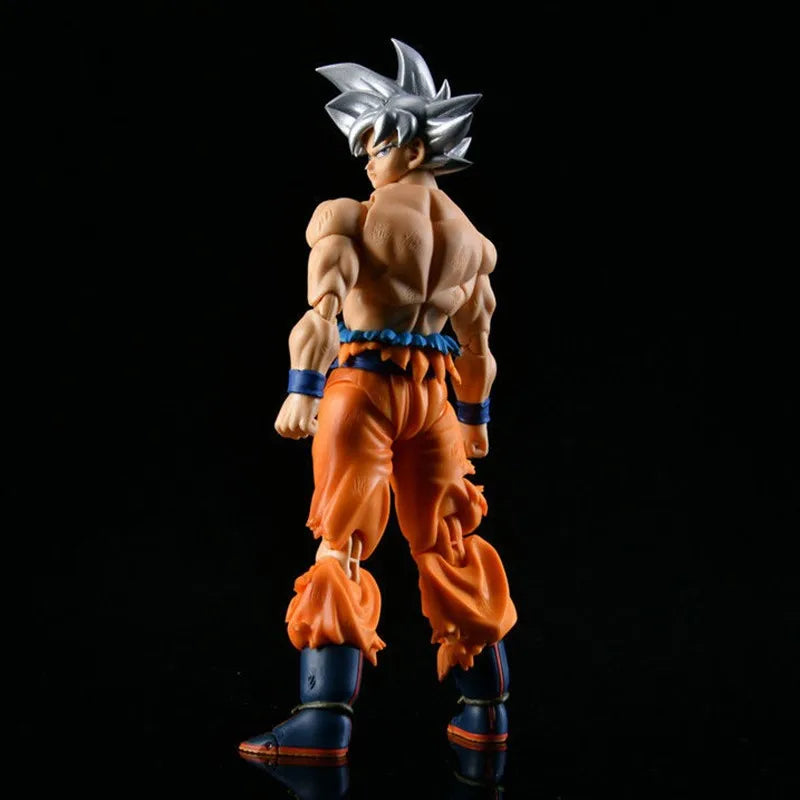 Dragon Ball Z Super Figure White Haired Son Goku Action Figure DragonBall Migatte No Goku GBZ Collection Doll Birthday Gift