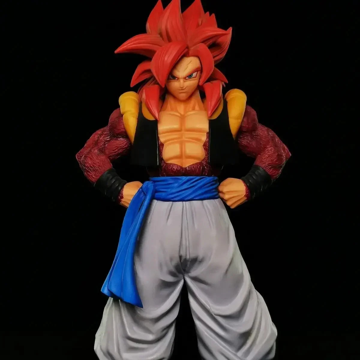 Dragon Ball Super Saiyan 4 Goku Vegeta Gogeta Ssj4 Pvc Statue Action Figures Anime Figure Model Dolls Collection Kids Toys Gifts dragon ball ssj4 figure 27cm gogeta no box