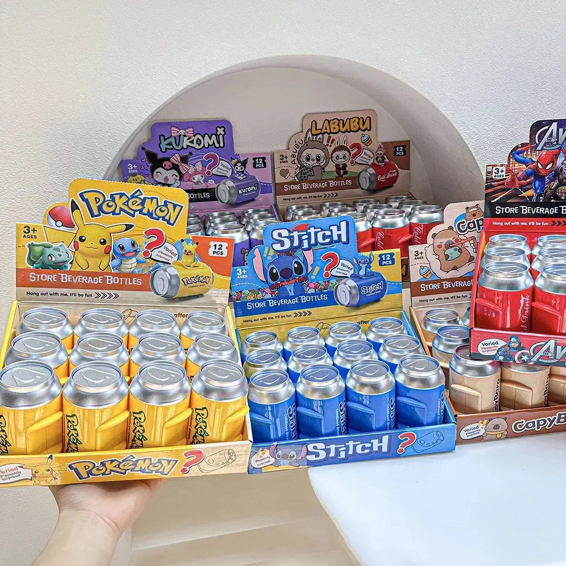 Mix Mania Blind Can Boxes (Set of 12) Action Figure