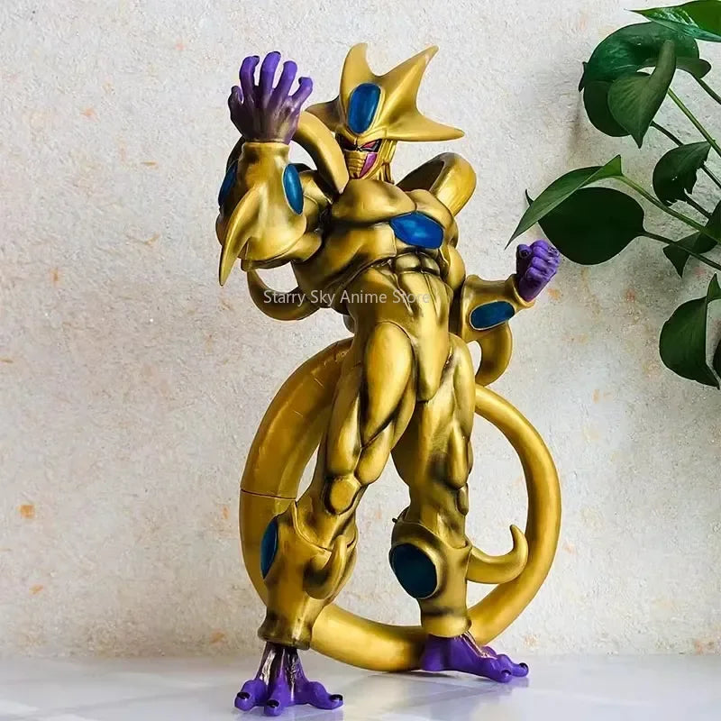 33cm Dragon Ball Z Anime Figures Gk Cooler Figurine Golden Coora Statue Pvc Action Figure Collectible Model Decoration Toys Gift 33cm no box