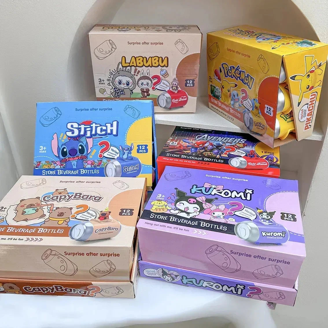 Mix Mania Blind Can Boxes (Set of 12) Action Figure