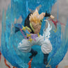 28CM Dragon Ball Animation Figure Ls Gogeta Kubei Fusion Super Saiyan Three-Headed Sculpture Luminous Model Statue Ornament Gift Dragon Ball Action Figure