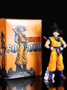 Dragon Ball Z Goku Dream Somersault Cloud Super Saiyan Standing Collection Figures Statue Anime Peripheral Model Ornaments Toy WHITE