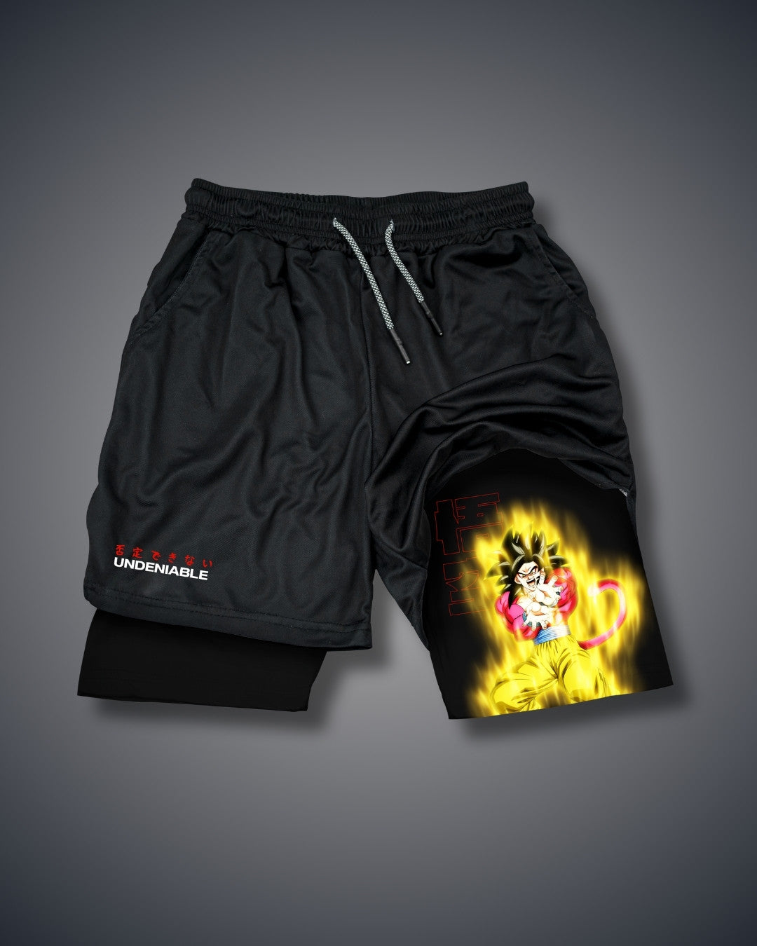 Dragon Ball Super Saiyan Goku Performance Shorts Performance shorts