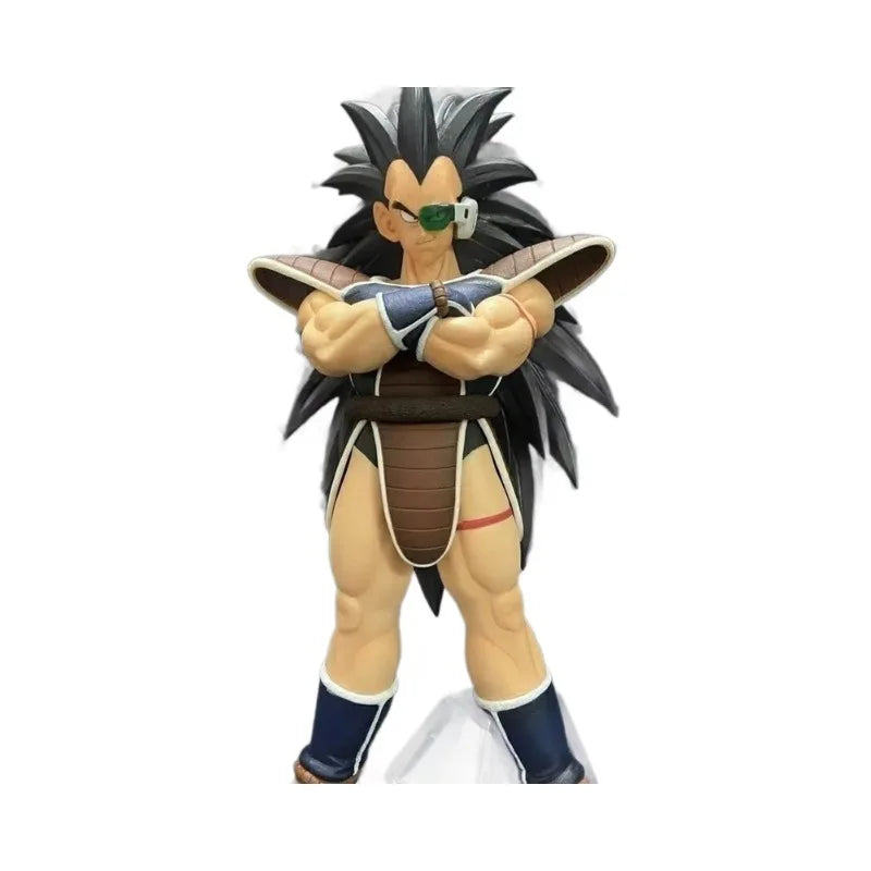 Dragon Ball Z Anime Figures Gk Raditz Super Saiyan Goku Brother Standing Combat Suit Desk Decoration Statue Ornament Toys Gifts