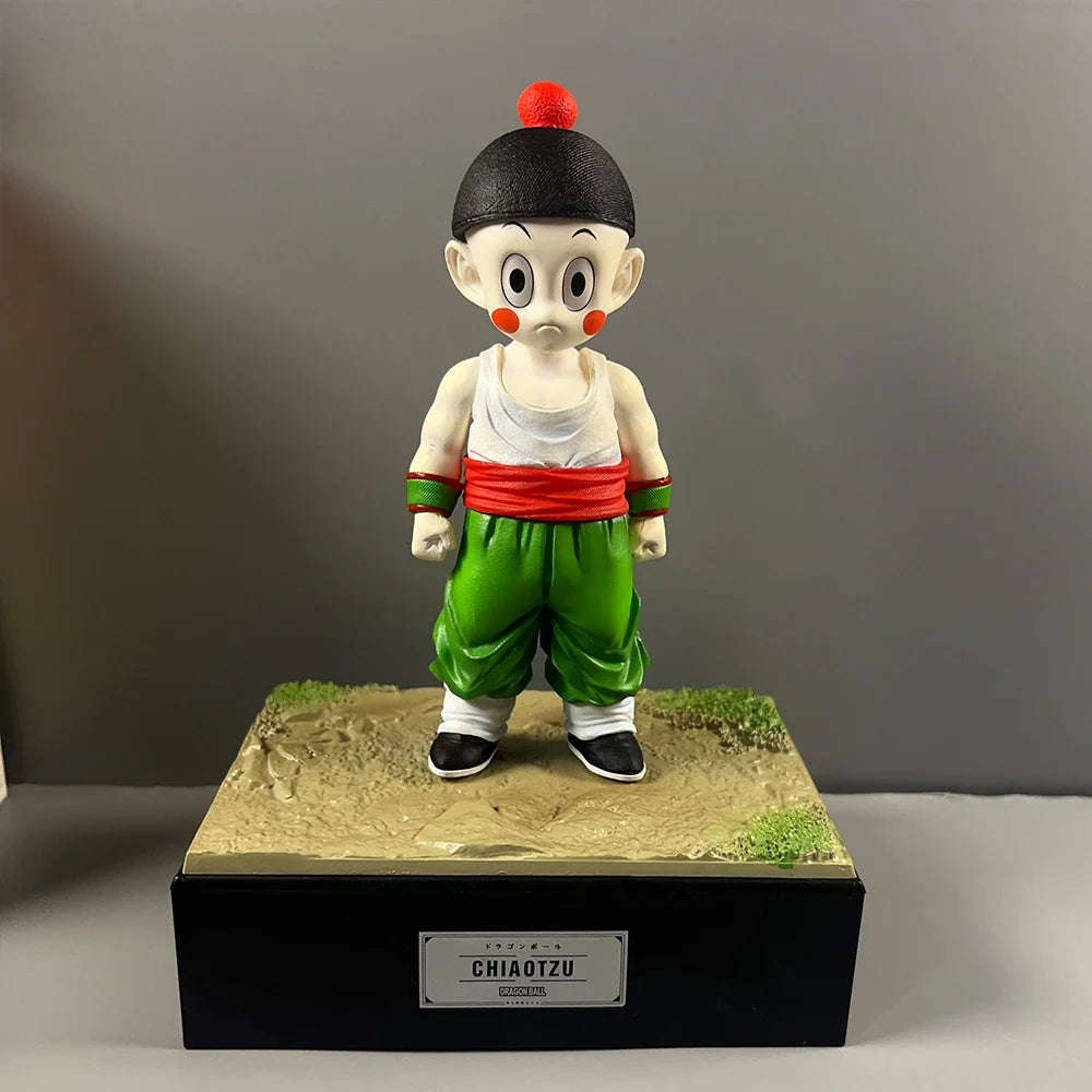 Anime Dragon Ball Tien Shinhan Figure Tien Shinhan Figurine PVC Chiaotzu Action Figures Collection Model Toys For Children Gifts A No box