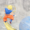 21cm Dragon Ball Z Buu vs Goku Model Super Saiyan Genki Bomb Action Figure Model Pvc Statue Doll Collection Model Toys Gift Dragon Ball Action Figure