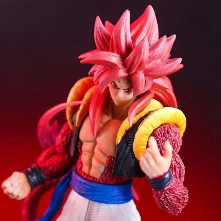 30cm/11.8in Anime Dragon Ball Z Action Super Saiyan 4 Gogeta PVC Action Figures Collection Model Toys Gifts