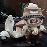 Labubu Mini Travel Moped Doll Bike