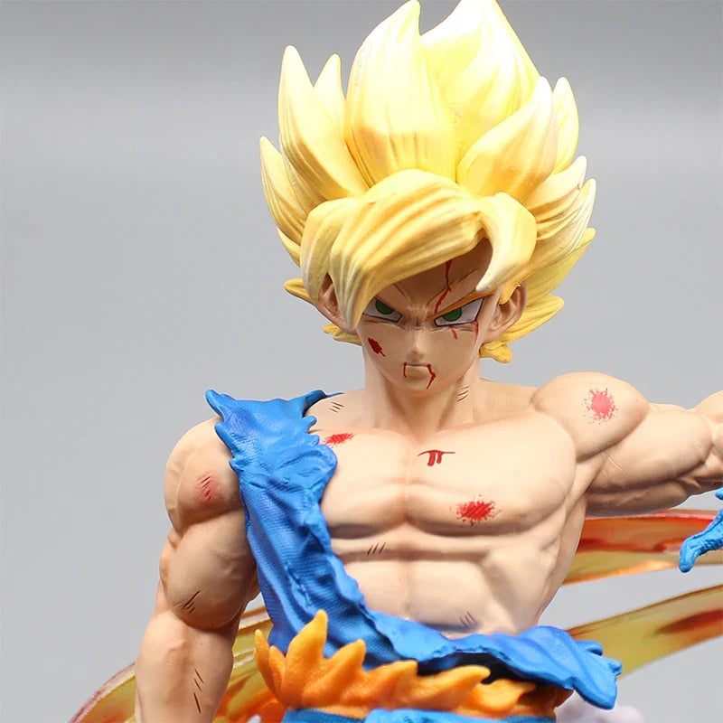 27cm Anime Dragon Ball Z Figurine Super Saiyan Son Goku Action Figures PVC Collection Model Statue Toys Birthday Children Gifts