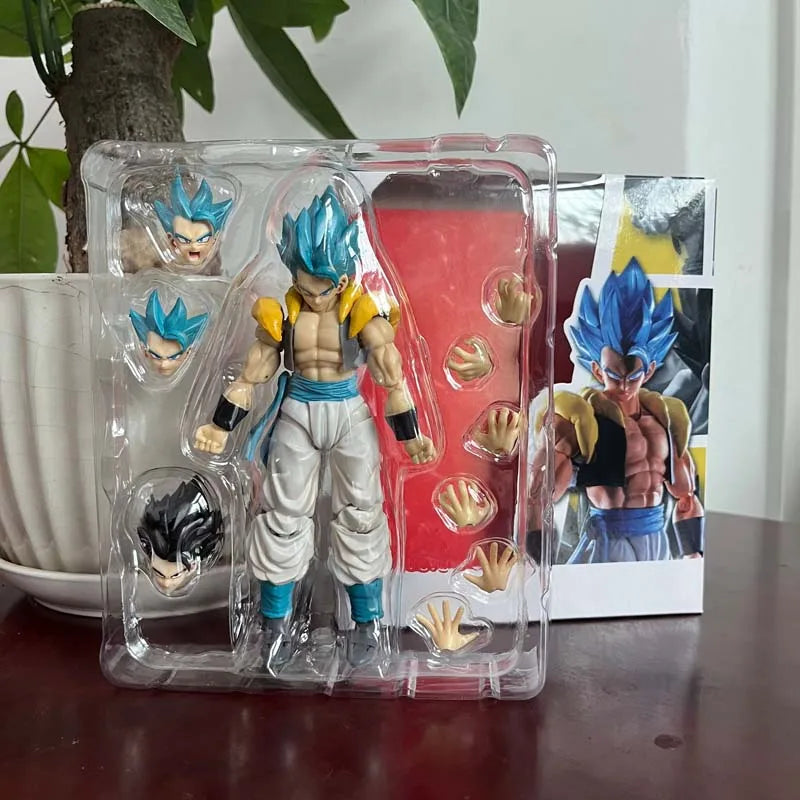 Dragon Ball Super Broly Son Goku Vegeta Gogeta Action Figure Model Toys Joint Movable Doll Birthday Present For Friends