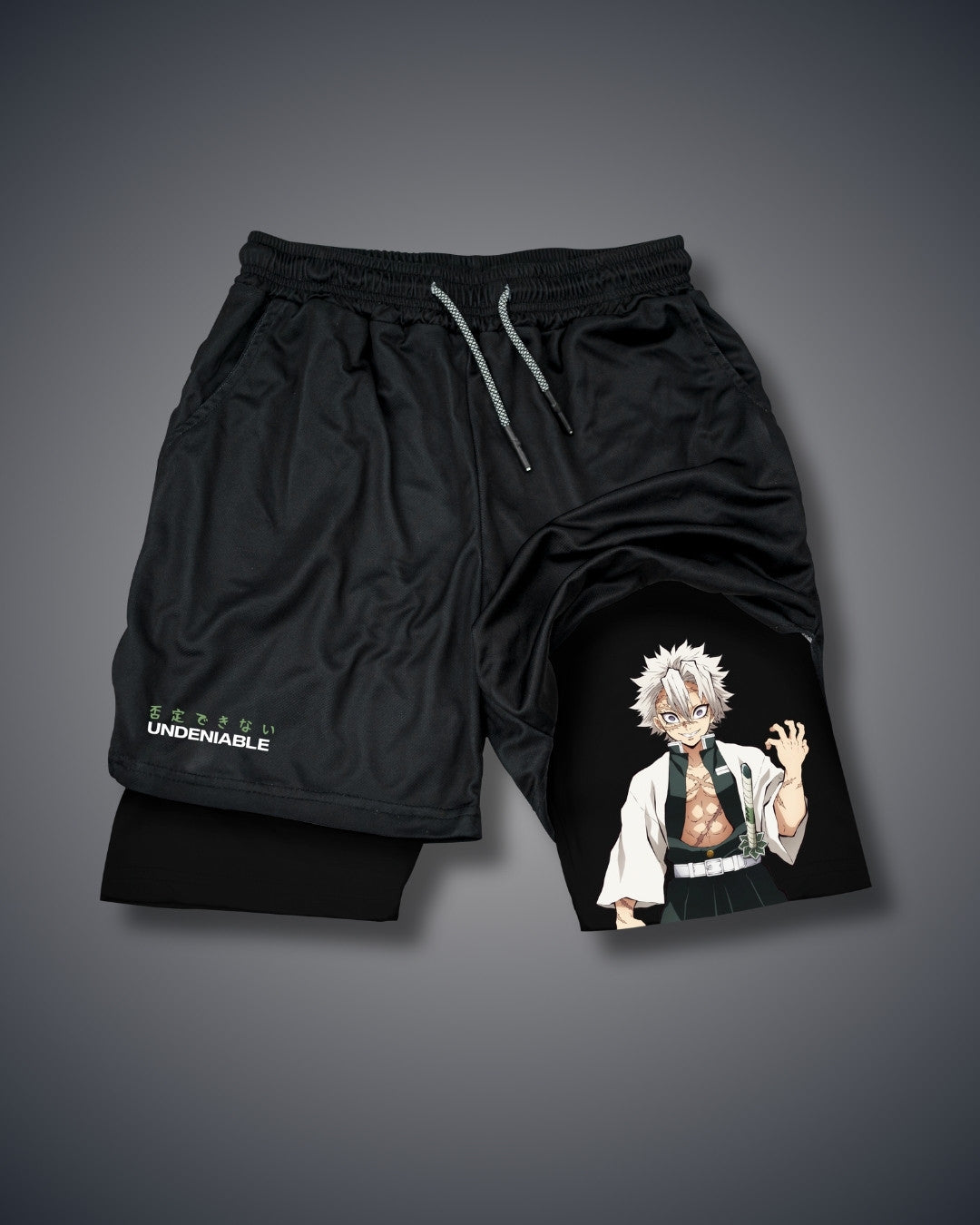 Demon Slayer Sanemi Performance Shorts 3XL Performance shorts