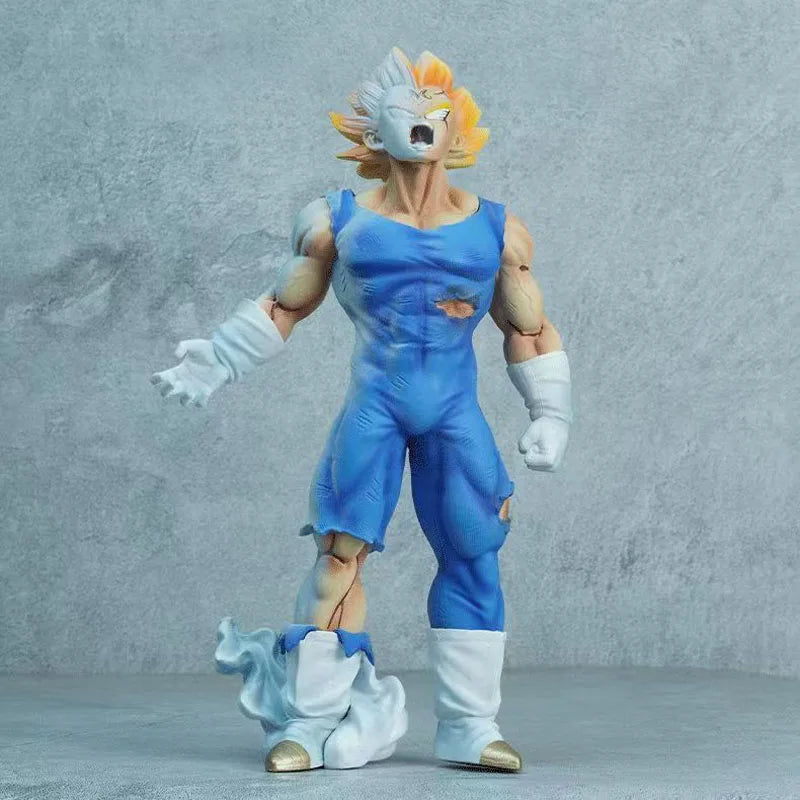 Anime Dragon Ball Z Figure GK Self-Destruct Vegeta Battle Damage Form Action Figures PVC Statue Collection Model Toy Gift No box