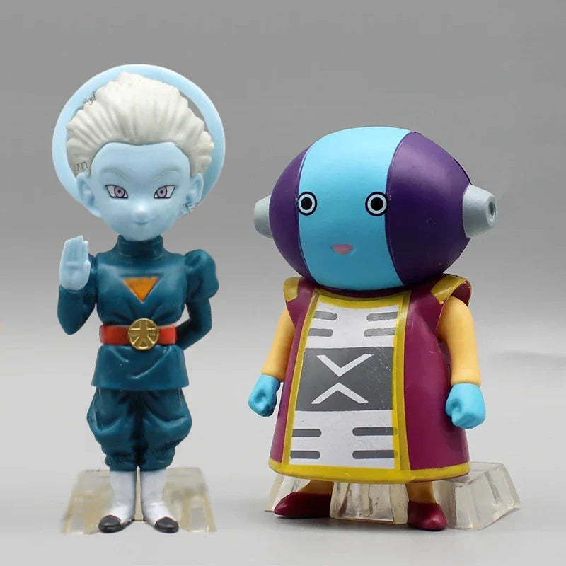 Anime Daishinkan Grand Priest Figure Dragon Ball Cute Model Zeno Action Figure Q Version Zen Oh HG Figurine PVC Collection Toys