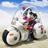 18cm SHF Dragon Ball Figures Bulma's Motorcycle Hoipoi Capsule No. 9 Action Figure PVC Collection Bulma Goku Figurine Model Toys