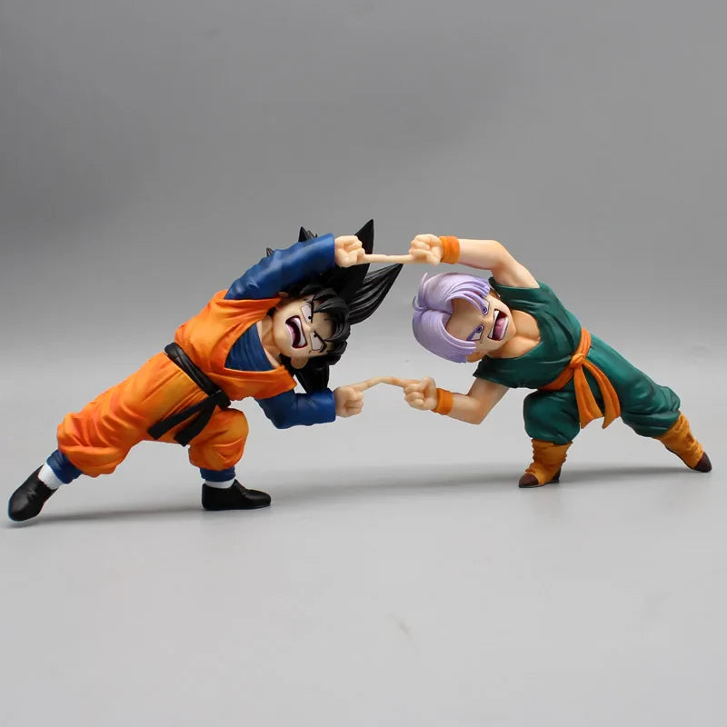 Anime Dragon Ball Z Figurine Gk Gotenks Action Figure Combined Trunks Goten Figure Statue PVC Collection Doll Decoration Toys