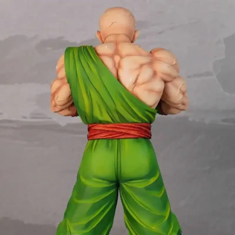 32cm Dragon Ball Anime Figure Tien Shin Han Action Figures Gk Figurine Fight Pvc Statue Collectible Model Ornament Custom Toys Action figure