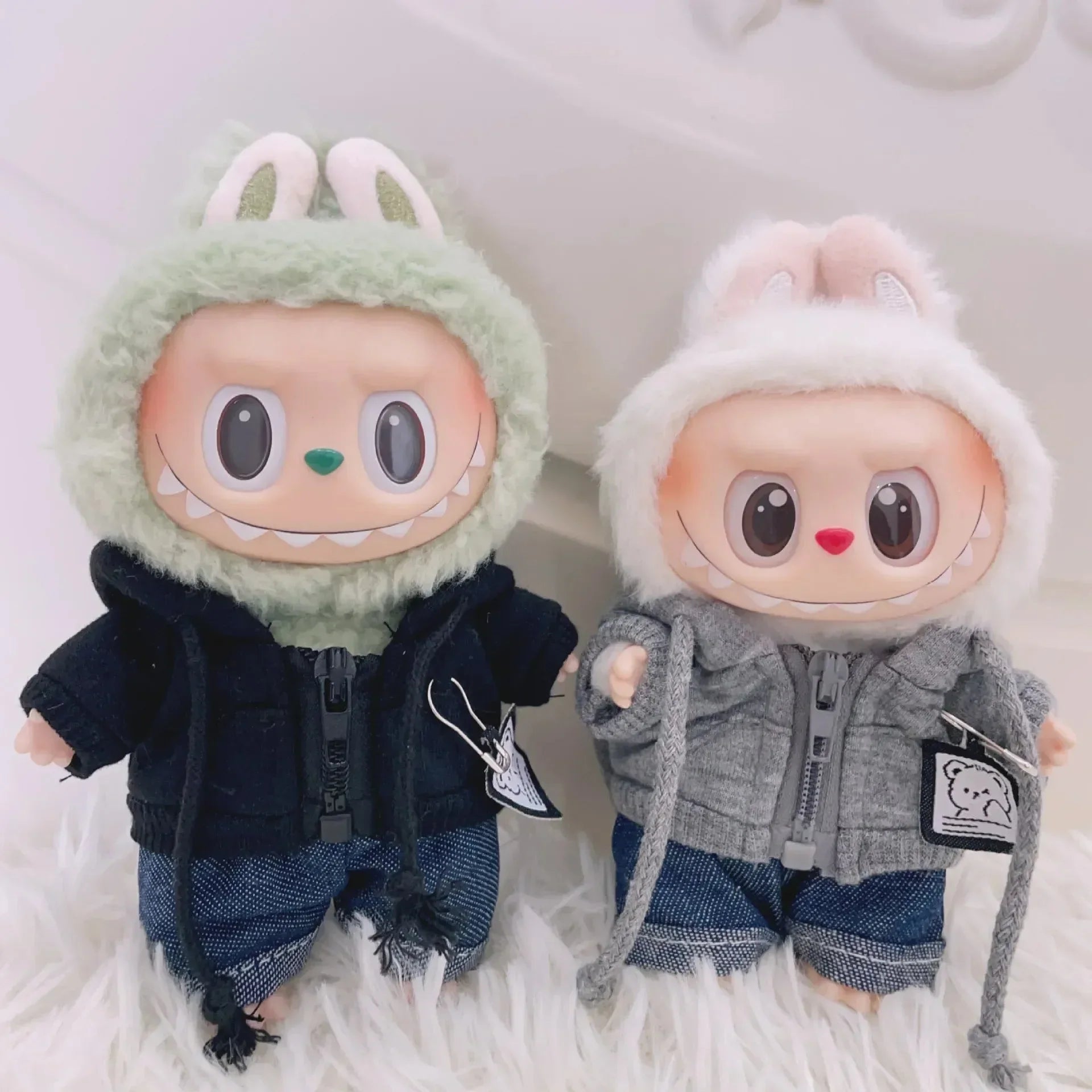 Labubu Comfort Crew Hoodie & Pants Set Doll Outfit