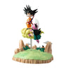8cm/3.14in Anime Dragon Ball Z Figure Goku & Chichi Figure Statue Collectible Model Toys Gift Goku Chichi