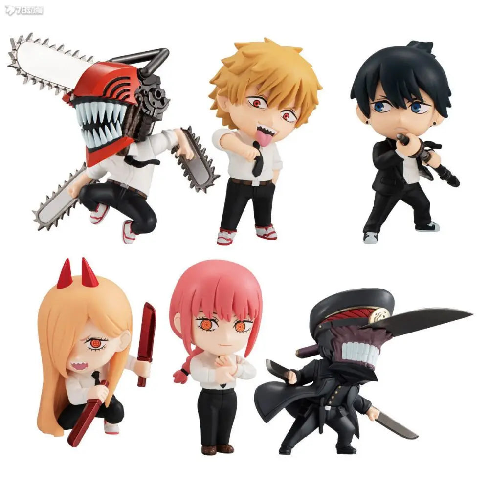 Chainsaw Man Original BANDAI Shokugan Figures Collection Figures
