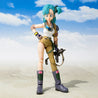 18cm SHF Dragon Ball Figures Bulma's Motorcycle Hoipoi Capsule No. 9 Action Figure PVC Collection Bulma Goku Figurine Model Toys
