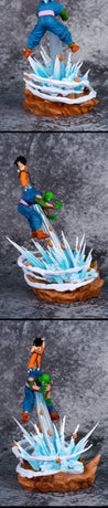 21CM Anime Dragon Ball Son Goku VS Piccolo Figure PVC Action Figures GK Statue Collection Model Toys for Children Gifts