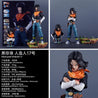 29cm Dragon Ball Z Anime Black Pearl Android 17 Action Figures Pvc Model Statue Collection Decoration Toys Gift Ornaments Doll