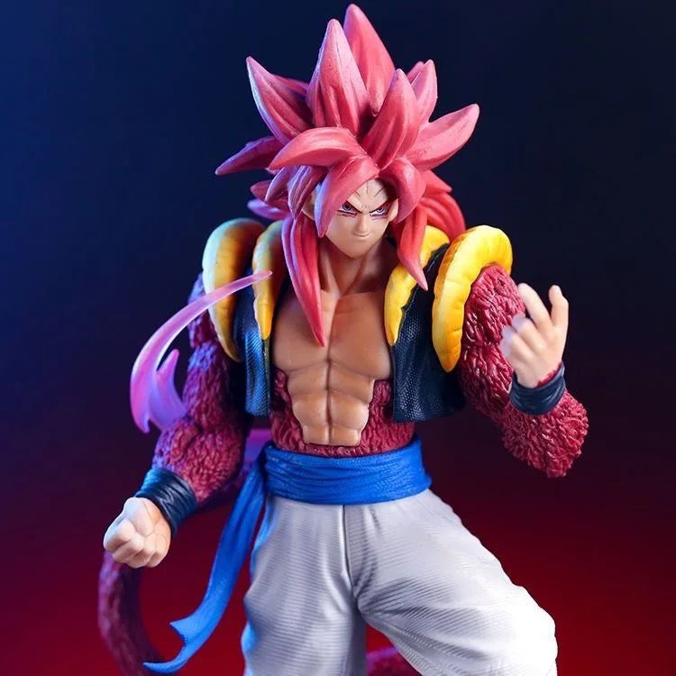 30cm/11.8in Anime Dragon Ball Z Action Super Saiyan 4 Gogeta PVC Action Figures Collection Model Toys Gifts