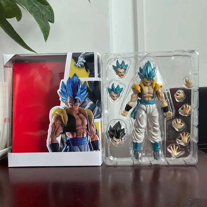 Dragon Ball Super Broly Son Goku Vegeta Gogeta Action Figure Model Toys Joint Movable Doll Birthday Present For Friends with box