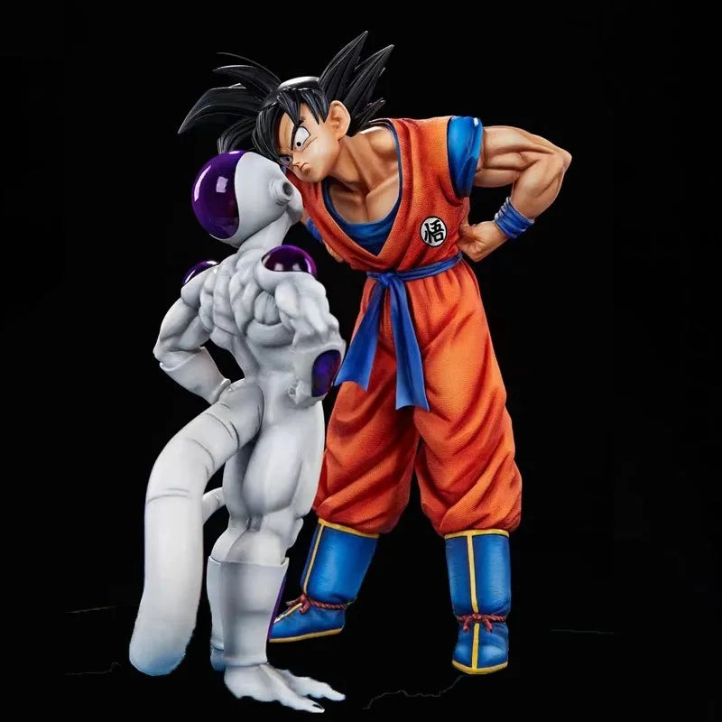 23cm/9in Anime Dragon Ball Z Figure Goku vs Frieza Action Figure Freezer Figurine Collection Statue Model Toy Gift