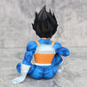 15cm Special Price Bag Dragon Ball Seated Vegeta Model Figure Super Saiyan Prince Animation Model Peripheral Desktop Ornaments