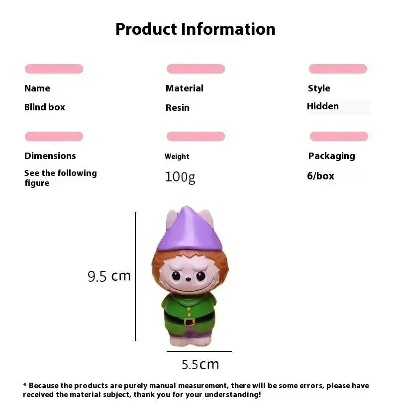 Labubu Fairy Tale World Blind Box Action Figure