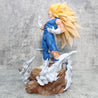 38cm Dragon Ball Anime Figure Super Saiyan Qilin Vegeta Qilin Wukong Figure PVC Model Collection Toys friend birthday present