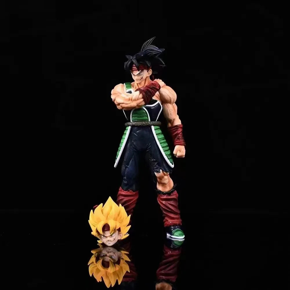 Anime Dragon Ball Z Figure Bardock Figures 24cm Pvc Gk Statue Collection Model Toys Gifts