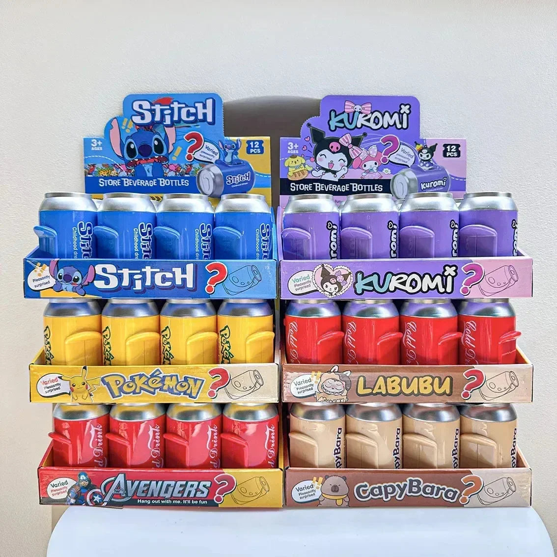 Mix Mania Blind Can Boxes (Set of 12) Action Figure