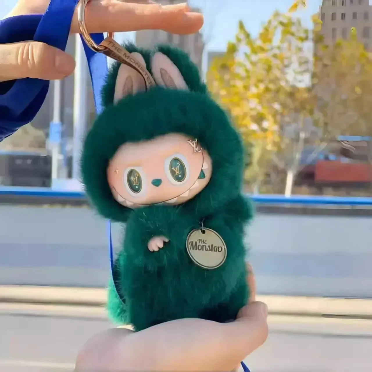 Labubu Emerald Ensign LE Pendant Plush Keychain