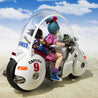 18cm SHF Dragon Ball Figures Bulma's Motorcycle Hoipoi Capsule No. 9 Action Figure PVC Collection Bulma Goku Figurine Model Toys