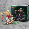 Gk Dragon Ball Action Figure Broly vs Son Goku Figure Statue PVC Collection Ornaments Anime Broli Goku Figurine Model Toys Gifts with box