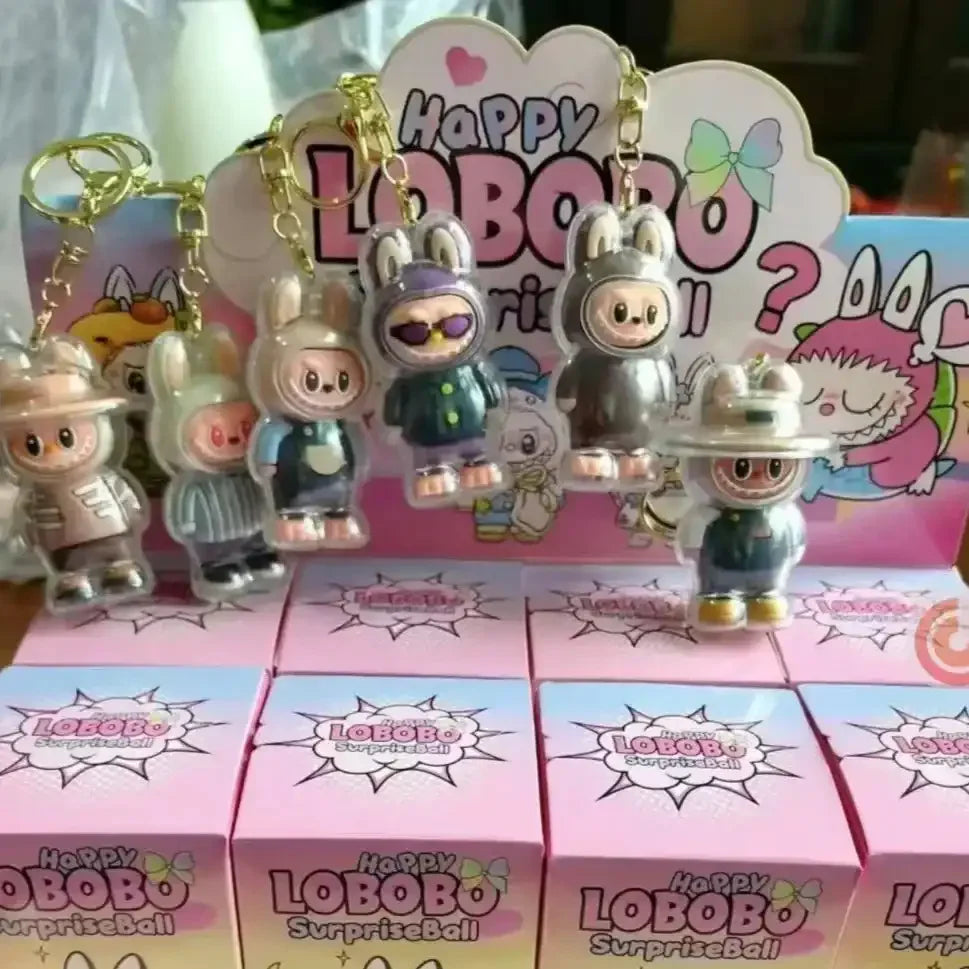 Laboobu Pocket-Sized Keychain Blind Box 3D Keychain