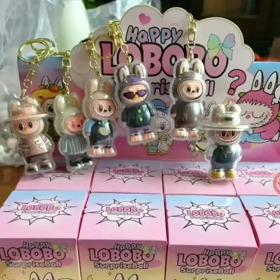 Laboobu Pocket-Sized Keychain Blind Box 3D Keychain