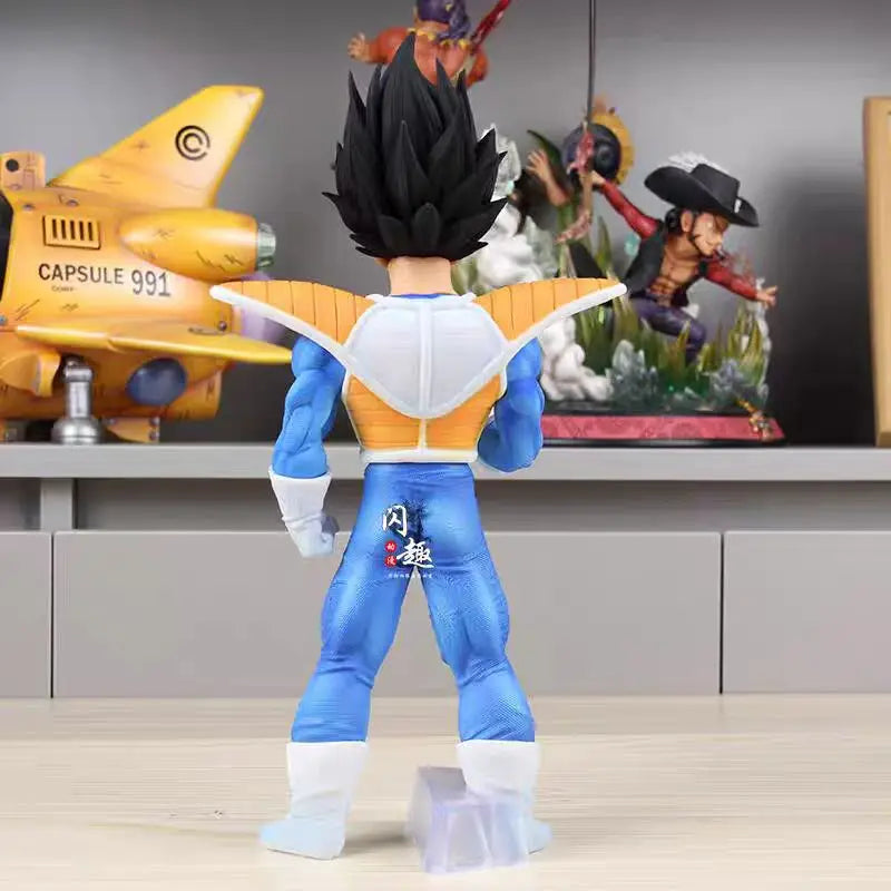 28cm Dragon Ball Z Vegeta Figure 4 Forms Vegeta Figurine Action Figure Pvc Model Statue Collection Decoration Toys Gift Doll