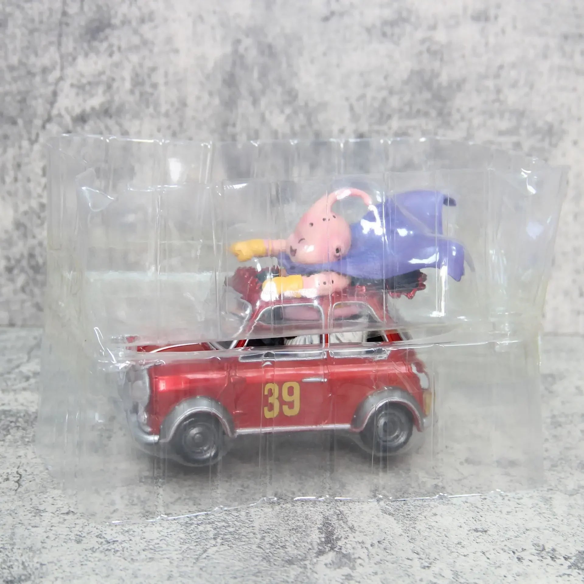 14cm Dragon Ball Z Fat Buu Anime Figures Majin Buu Figurine Mr. Satan Drive Car Pvc Statue Collectible Model Decoration Gift Toy