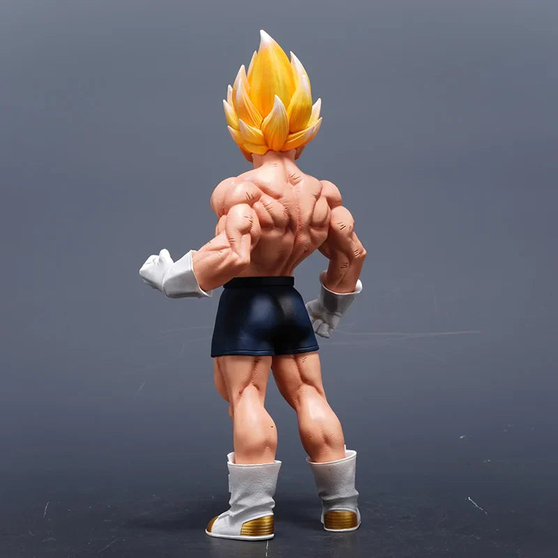 28cm Dragon Ball Z Vegeta Figure Gravity Training Vegeta Action Figures Pvc Statue Collection Decorate Model Toys For Kids Gifts
