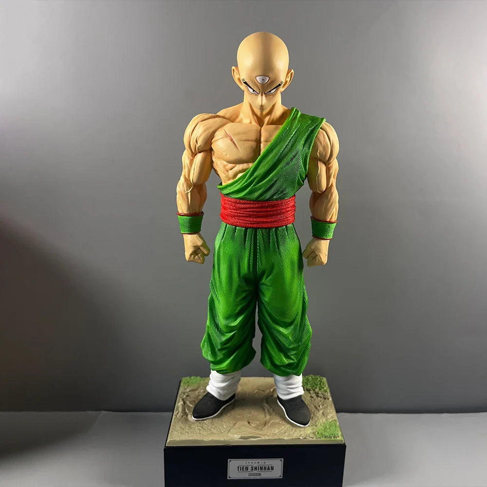 Anime Dragon Ball Tien Shinhan Figure Tien Shinhan Figurine PVC Chiaotzu Action Figures Collection Model Toys For Children Gifts B No box