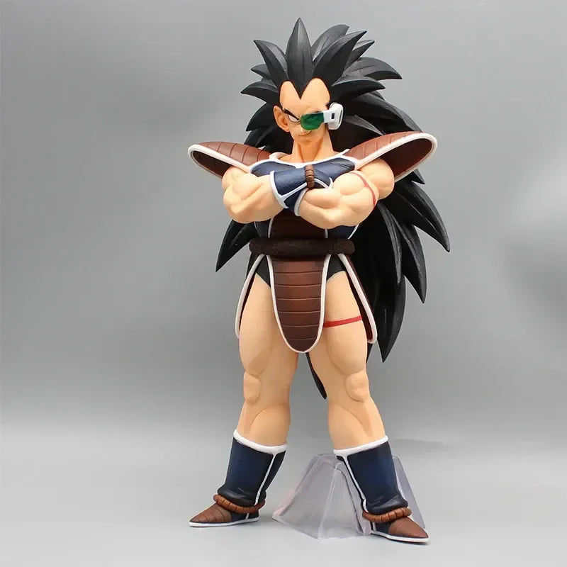 Dragon Ball Z Anime Figures Gk Raditz Super Saiyan Goku Brother Standing Combat Suit Desk Decoration Statue Ornament Toys Gifts