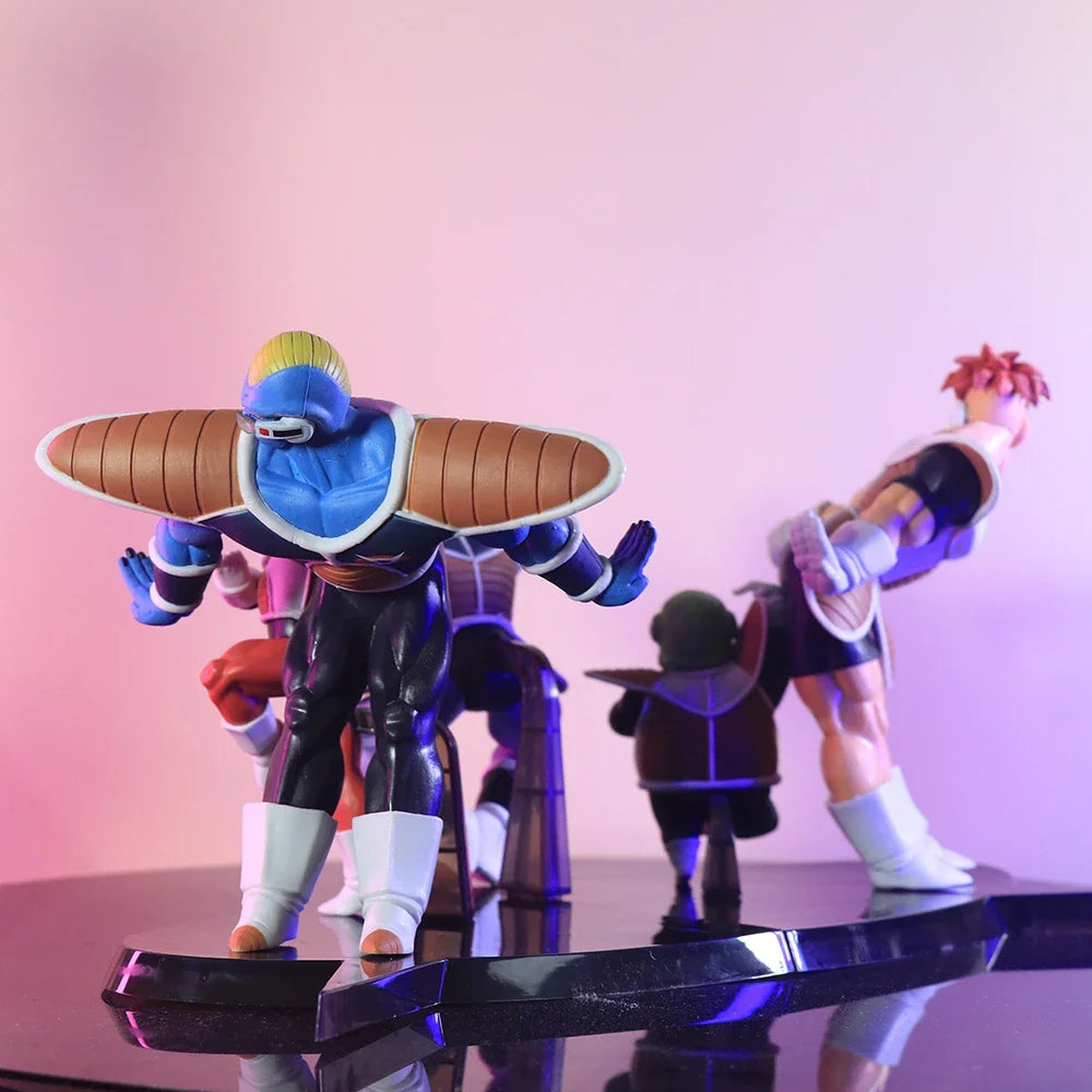 5pcs/Set Dragon Ball Z Ginyu Force Figure Anime Figurine Jeice Guldo Recoom Burter Action Figure Pvc Statue DBZ Fgure Model Toy.