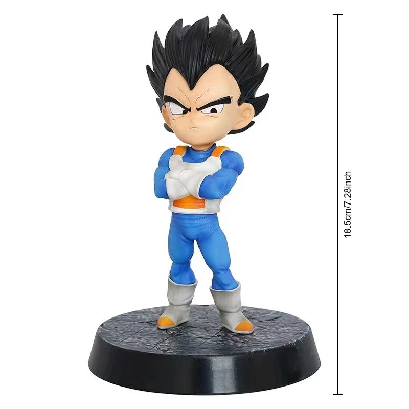 18.5cm/7.28inch Dragon Ball Z Vegeta Figure Vegeta Figurine Action Figure Pvc Statue Collection Model Toys Gifts