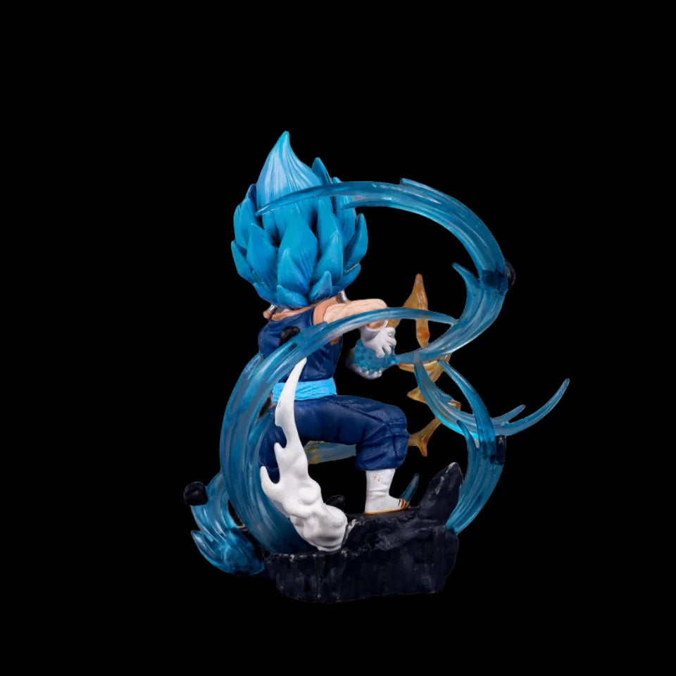 Q Version Dragon Ball Z Vegeta Figure Vegetto Figurine 11CM PVC Action Figures Collection Model Toys
