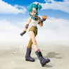 18cm SHF Dragon Ball Figures Bulma's Motorcycle Hoipoi Capsule No. 9 Action Figure PVC Collection Bulma Goku Figurine Model Toys